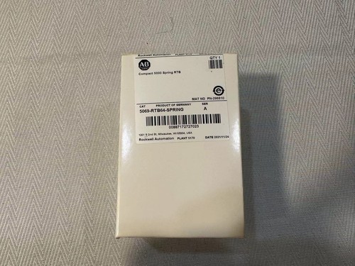 5069-RTB64-SPRING New Allen Bradley 2020-2022 SER A Compact 5000 Spring RTB - Picture 7 of 9