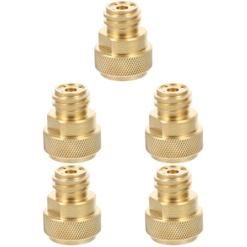5 Sets Brass Adapter for Drinking Machines Seltzer Water-