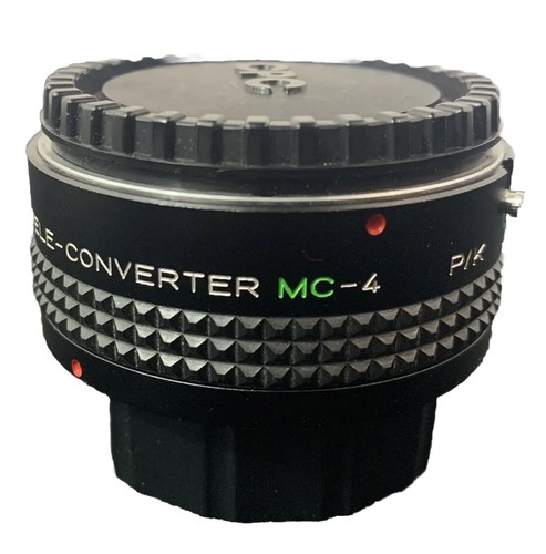 Vintage CPC Japanese  2x Tele-Converter MC-4 P/K Lens - Pentax ME With Case