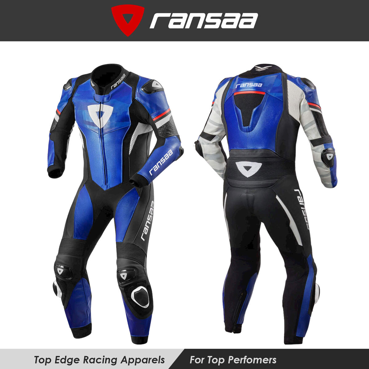 Hyperspeed 1 Piece Leather Motorbike Race Suit Motorcycle Custom
