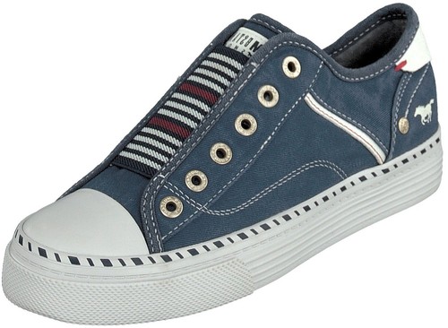 Zapatillas mujer Mustang colores discretos con suela de goma1376-402 - Imagen 7 de 7
