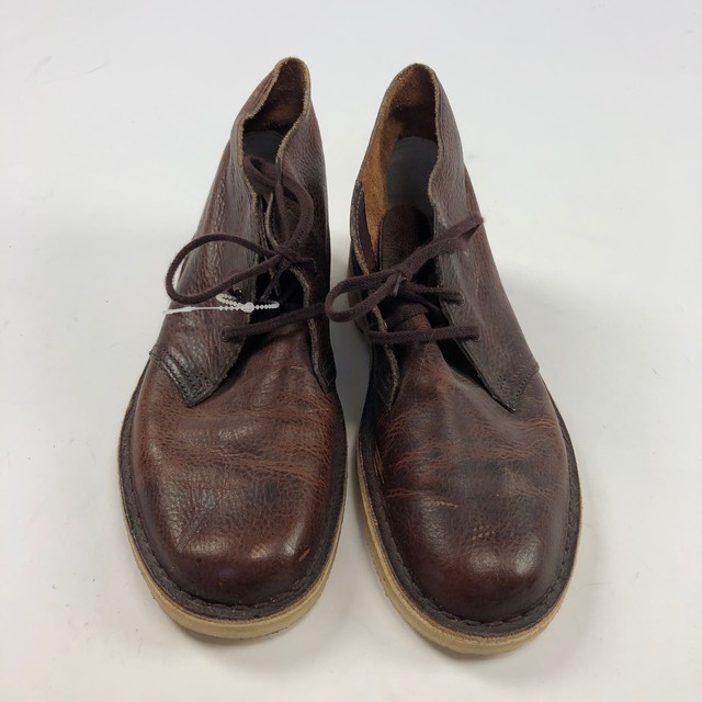 clarks desert boot rust