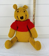 Vintage Hand Made Crochet Winnie-the-Pooh 26