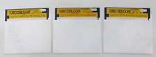 TURBO DEBUGGER 5.25" Floppy Disks 1988 Borland vintage computer discs