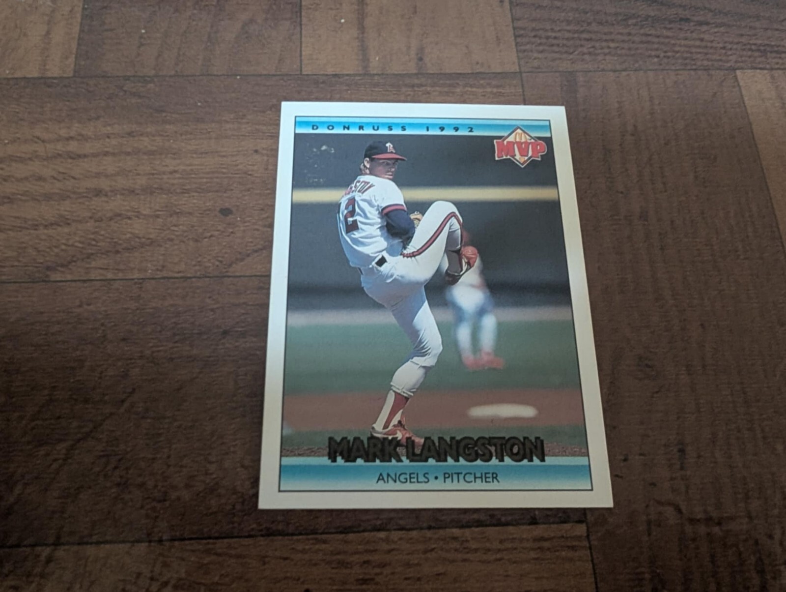 1992 Donruss McDonald's MVP Mark Langston California Angels #19 Canada