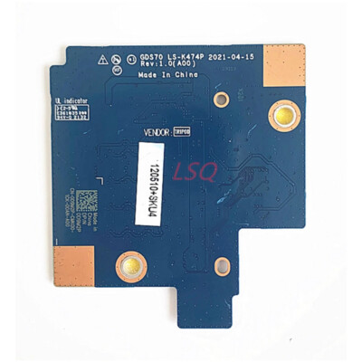 For DELL Alienware X17 R1 Backlit Keyboard Small Board LS-K474P 0D9M2P