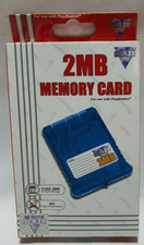 BLAZE 2MB بطاقة ذاكرة CLEAR أزرق for بلايستيشن 1 جديد