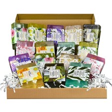 Handmade Soap Set - 8 Piece Variety Pack Luxury Bath Soap Gift Box - 100g Each