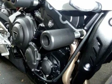 TRIUMPH STREET TRIPLE 765RS 2017-2024 FRAME SLIDERS CRASH PROTECTION KIT OGGYS