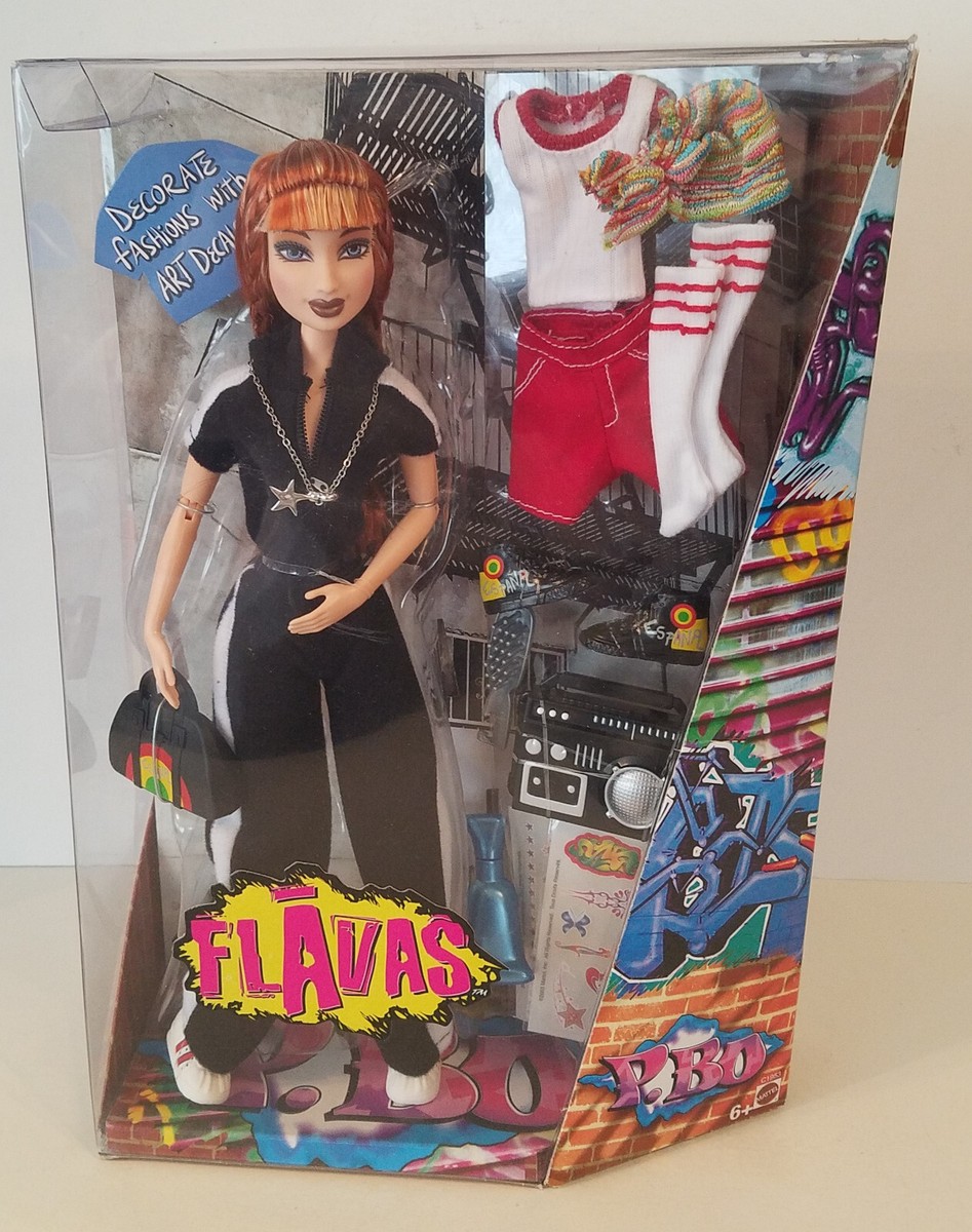 2003 Mattel Flavas Flavas P.Bo Doll C1953 (NIB/NRFB) Ages 6+ | eBay