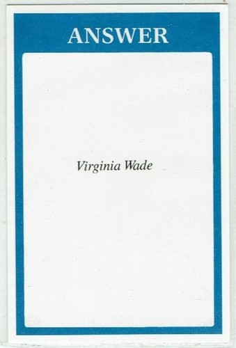 Virginia Wade signiert 1994 Frage des Sports Autogrammkarte Wimbledon - Bild 2 von 2
