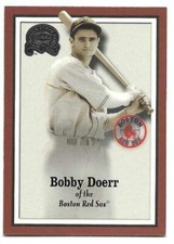 BOBBY DOERR 2000 FLEER GREATS OF THE GAME CARD NEAR MINT+ CONDITION