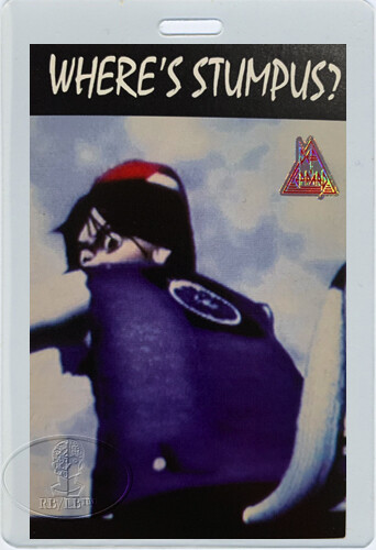 DEF LEPPARD 1992 7-Day Weekend Tour Laminated Backstage Pass - Picture 1 of 1