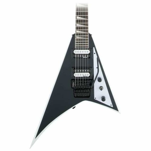Jackson JS32 Rhoads Electric Guitar - Black with White Bevel
