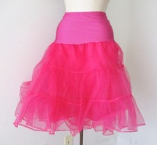 NWOT Grace Karin fuchsia pink huge tulle ballet tutu skirt Teen S