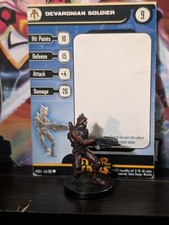  Star Wars Miniatures REVENGE OF THE SITH Devaronian Soldier 44/60 with card 