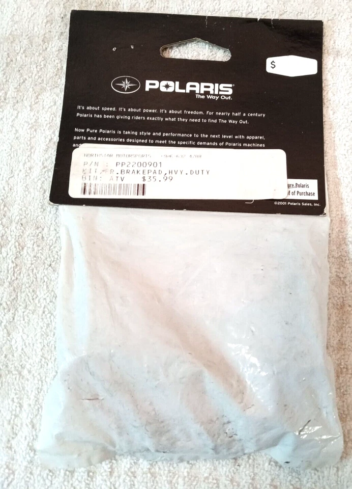 Pastilla de freno delantera Polaris Sportsman Scrambler Magnum Explorer 300 400 500 2200901 Foto 2 de 4