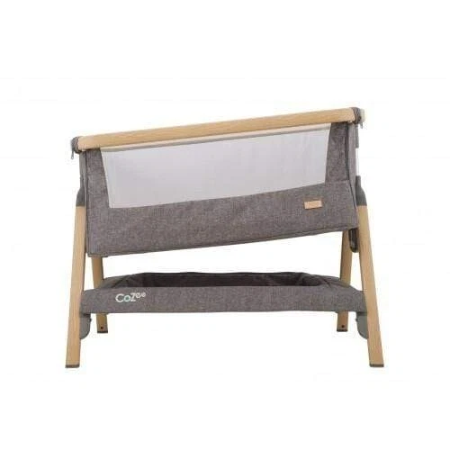 Genuine NEW Tutti Bambini CoZee Bedside Crib in Oak / Greynext to me co-sleeping - Image 4 of 4