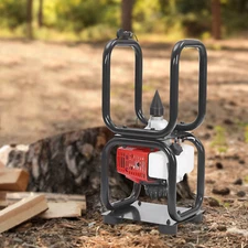 3.4HP 64CC Gas Powered Log splitter Cone splitter Manual Start Firewood Splitter