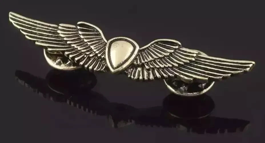 The Last of Us, Ellie’s Gold Shield Wings Pin Metall Rucksack  Badge (Tarnished) - Bild 2 von 4