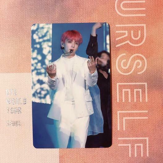 BTS WORLD TOUR LOVE YOURSELF Seoul DVD ver . JUNGKOOK BTS WORLD TOUR LOVE YOURSELF Seoul DVD ver . JUNGKOOK