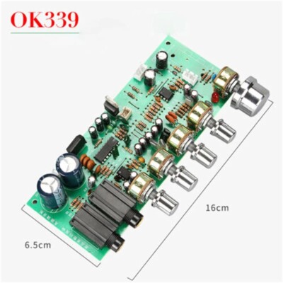 DX-OK339 PT2399 Reverb Preamp Board Low Noise Bluetooth Preamplifier Board 