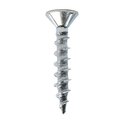 100 Pack 8 x 1'' Zinc Flat Square Head Coarse Thread Drive Fastener Screw Type 17
