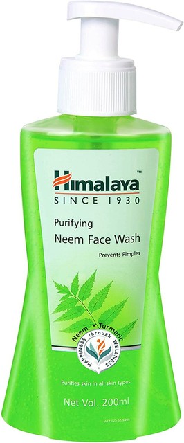 himalaya purifying neem face wash is good for oily skin