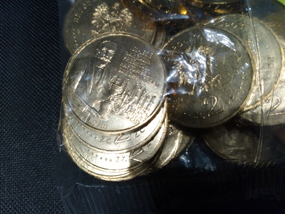 Polaco 2zl 2003 conmemorativo B-UNC en Orig. bolsa de banco "Nordic Gold" coleccionable Foto 3 de 4