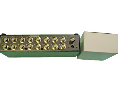 1x16 CCTV Video Distribution Amplifier BNC Splitter 16-Port MT101 - NEW WARRANTY