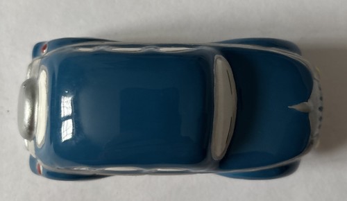 Department 56 Snow Village Oldtimer handbemalte Keramik #5457-7 blau! - Bild 5 von 12