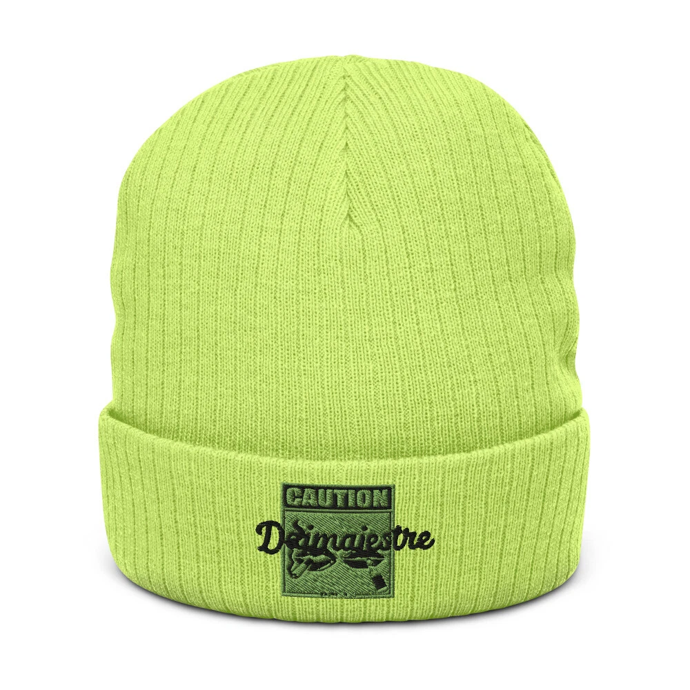 Daimajestre Ribbed knit beanie