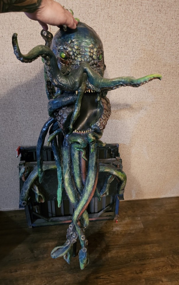 Custom Cthulhu Microphone Stand Made By Devil And Sons eBay