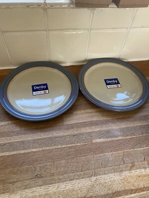 Denby Heritage Fountain Tea Plates X2 - Brand New 1st’s.