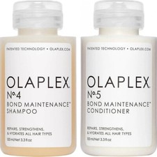 Olaplex No. 4 & 5 Bond Maintenance Shampoo & Conditioner Set Travel Size 100ml