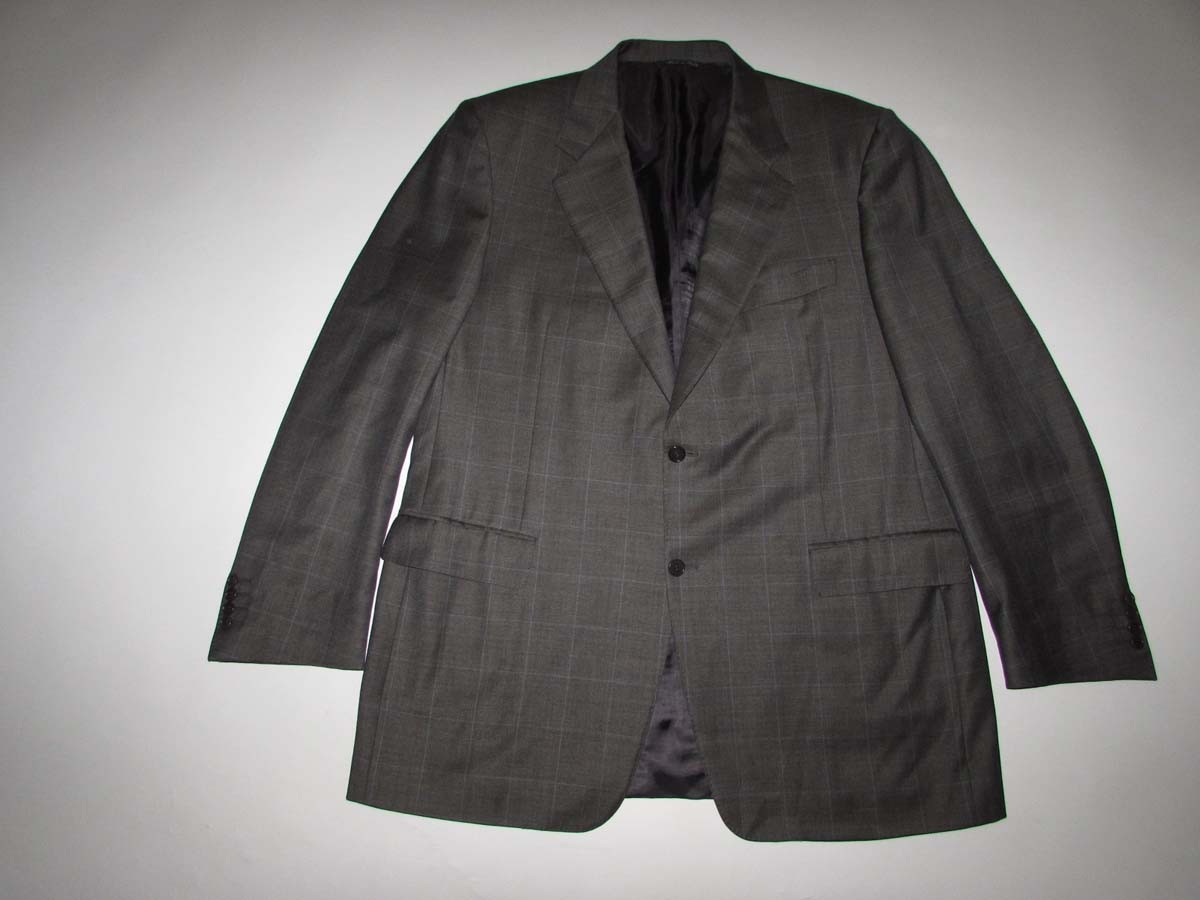 Canali Men's 2 Button Suit Jacket Size 