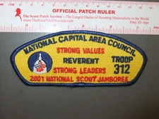 Boy Scout JSP 2001 National Capitol Area BLU 7240CC