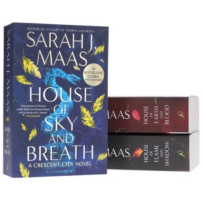 Crescent City Series by Sarah J. Maas 3 Books Set - Fiction