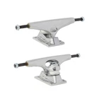 Krux Skateboard Trucks Polished K5 DLK Silver 8.25" Down Low Kingpin Pair