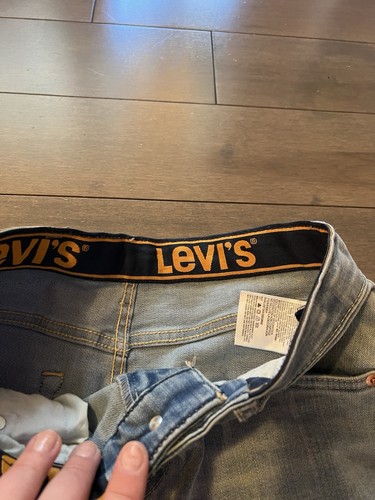 Levi’s Boy Jeans Dark And Light Blue Size 14 Regular Set Of 2 - Picture 4 of 11