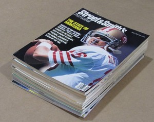 1990-1999 Street & Smith Pro Football Yearbook Lot of 10