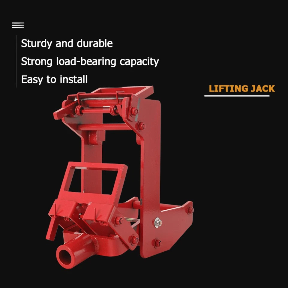 Gato de pared 1000 lb 1 pieza herramienta de elevación de gato de pared para levantar vigas 1-1/2 X 3-1/2 Foto 3 de 4