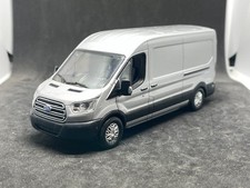 2015 FORD TRANSIT CARGO VAN 1/43 scale DIECAST CAR GREENLIGHT SILVER LOOSE