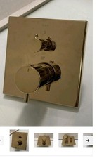 VitrA Origin Brassware Built-In 3 Way Diverter Shower brushed gold 
