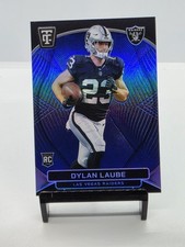 2024 Panini Totally Certified Dylan Laube Mirror Platinum Blue /149 Rookie SP