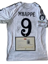 2025 Kylian Mbappe Jersey Signed Printed COA