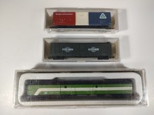 Lot of 3 'N' Scale Train Cars, Con-Cor, Life-Like - New In Box 