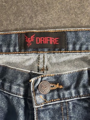 Drifire Flame Resistant FR CAT2 Men s 38x30 Size Blue Medium Wash