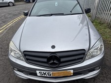 MERCEDES C CLASS SPORT W204 MK2 2010 BONNET PALADIUM SILVER 792 REF:V3249
