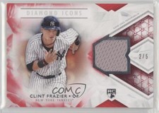 2018 Topps Diamond Icons Single Player Relics Red 2/5 Clint Frazier #SPR-CF 0n64